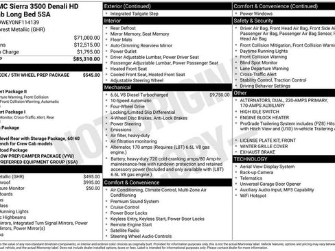 Used 2022 GMC Sierra 3500 Denali AWD/4WD image 4
