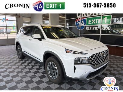 Used 2021 Hyundai Santa Fe Blue