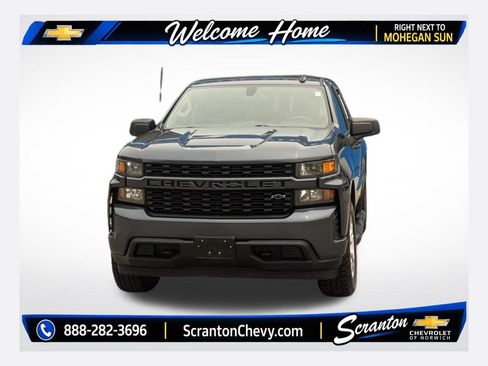 Certified 2020 Chevrolet Silverado 1500 Custom w/ Custom Value Package AWD/4WD image 1
