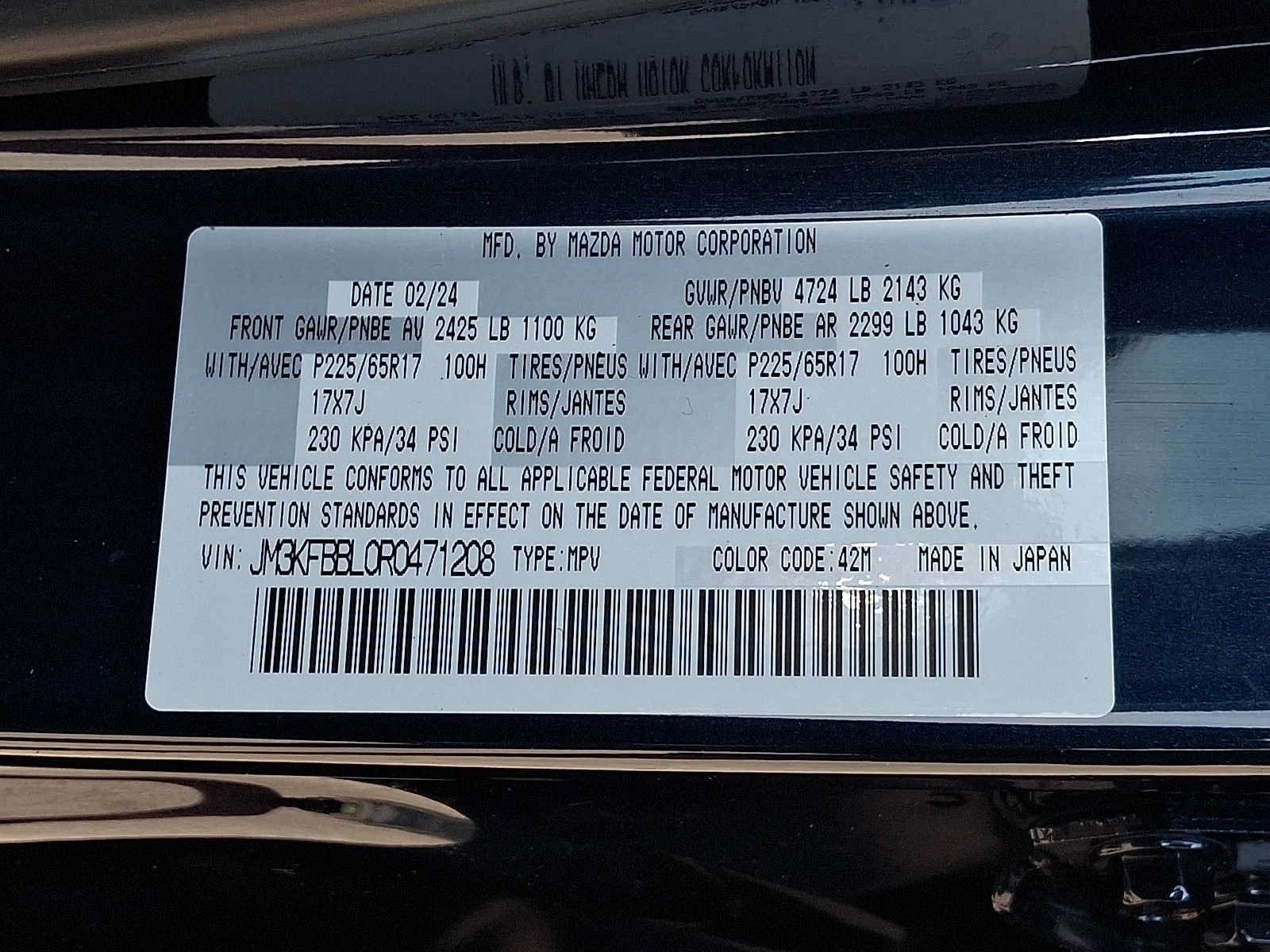 Certified 2024 MAZDA CX-5 AWD 2.5 S w/ Select Package image 25