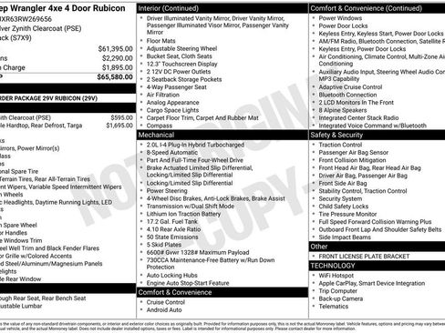 Used 2024 Jeep Wrangler Unlimited Rubicon 4xe image 9