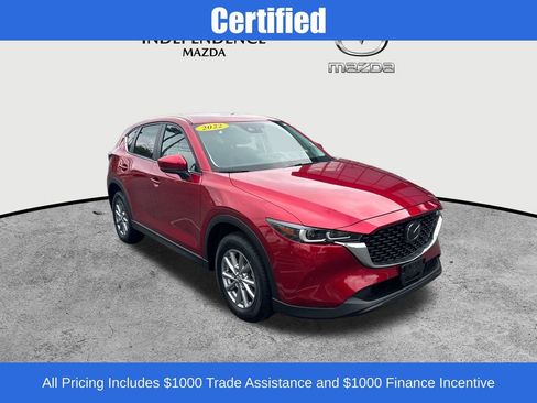 Certified 2022 MAZDA CX-5 AWD 2.5 S w/ Select Package image 1