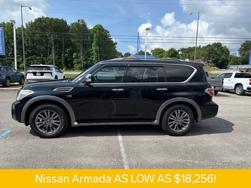 Used 2018 Nissan Armada Platinum w/ Captain Seat Package AWD/4WD image 3