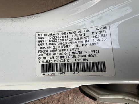 Used 2005 Honda CR-V EX image 25