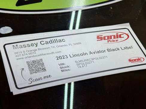 Used 2023 Lincoln Aviator Black Label image 20