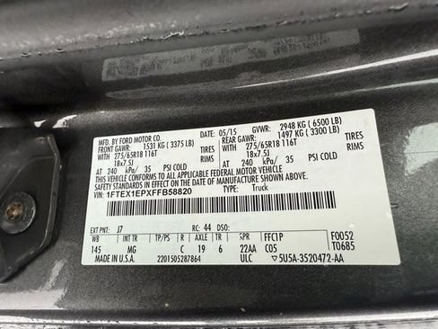 Used 2015 Ford F150 XLT w/ Equipment Group 302A Luxury image 39