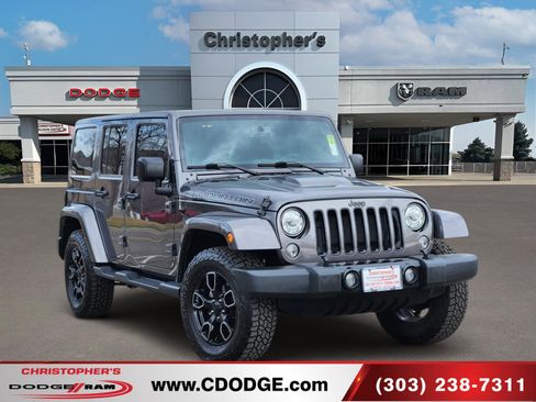 Used 2017 Jeep Wrangler Unlimited Sahara image 1
