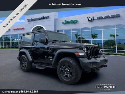 Certified 2020 Jeep Wrangler Sport
