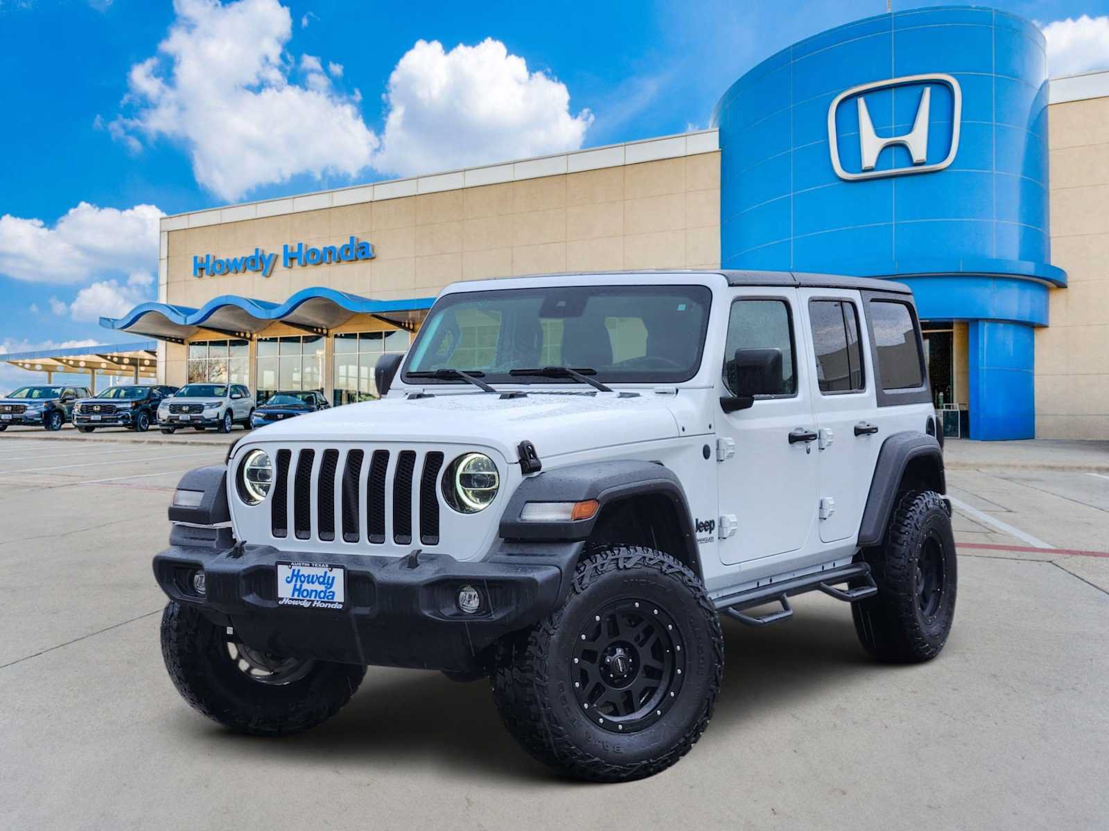 Used 2021 Jeep Wrangler Unlimited Sport w/ LED Headlamp & Fog Lamp Group AWD/4WD image 1