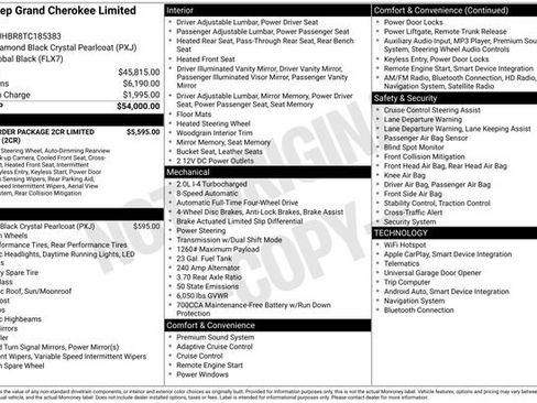 New 2026 Jeep Grand Cherokee Limited AWD/4WD image 5