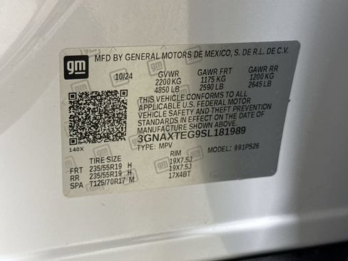 Used 2025 Chevrolet Equinox RS w/ Safety and Technology Package AWD/4WD image 29