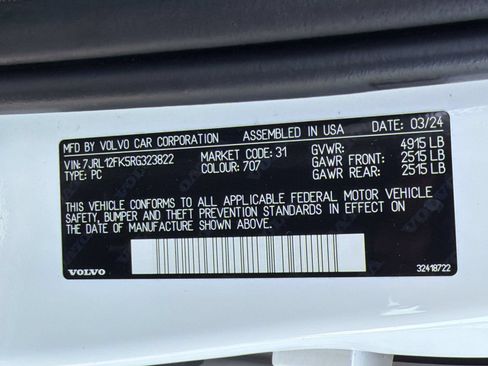 Used 2024 Volvo S60 B5 Core FWD image 24