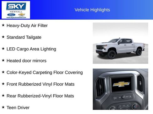 New 2025 Chevrolet Silverado 1500 Custom Trail Boss image 32