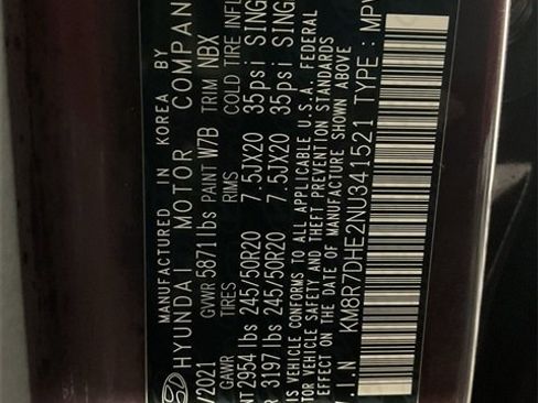 Used 2022 Hyundai Palisade Calligraphy image 40