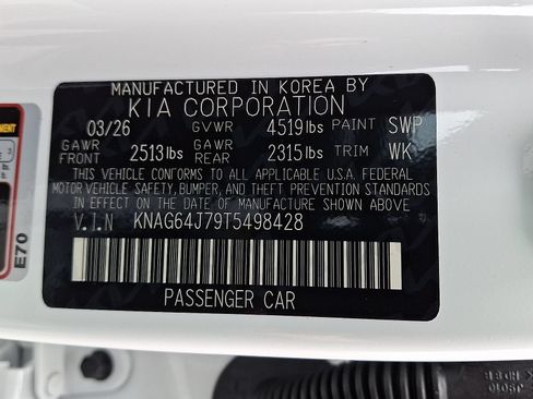 New 2026 Kia K5 GT-Line AWD/4WD image 21