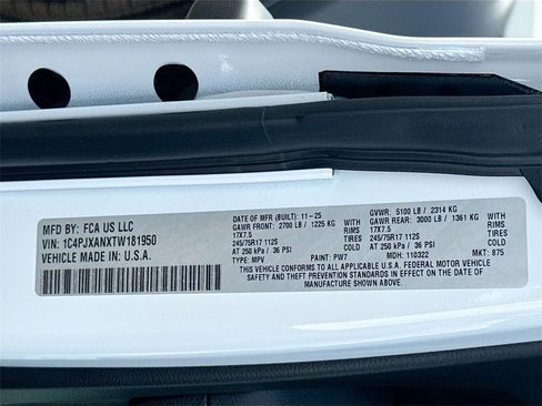 New 2026 Jeep Wrangler Sport image 34