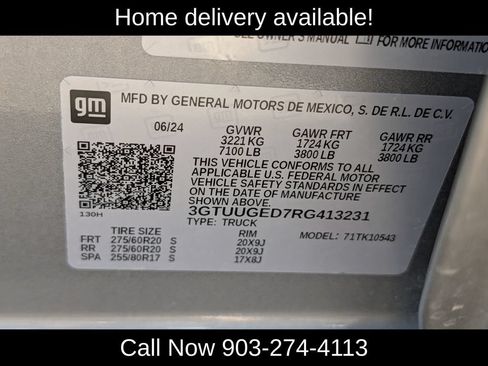 Used 2024 GMC Sierra 1500 Denali w/ Technology Package AWD/4WD image 43