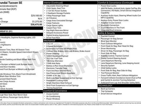 Certified 2024 Hyundai Tucson SE image 9