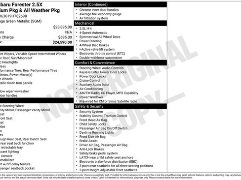 Used 2009 Subaru Forester 2.5X image 21