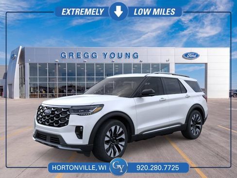 New 2026 Ford Explorer Platinum w/ LUX Leather Package AWD/4WD image 1