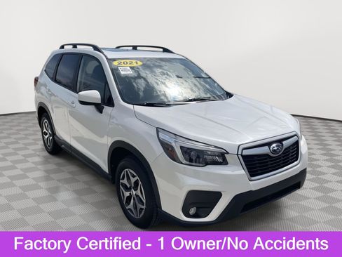 Certified 2021 Subaru Forester Premium w/ Popular Package #1 image 1