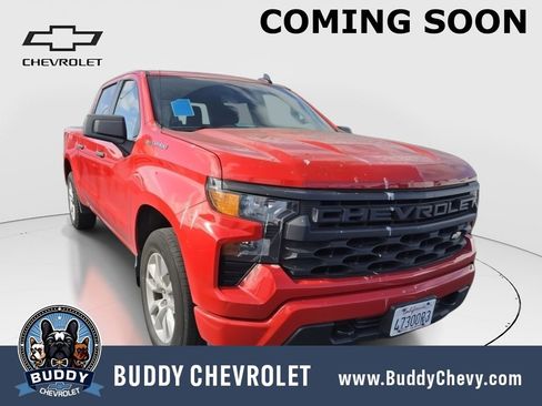 Used 2022 Chevrolet Silverado 1500 Custom RWD image 1