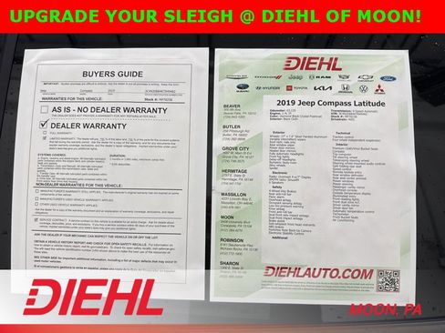 Certified 2019 Jeep Compass Latitude image 9
