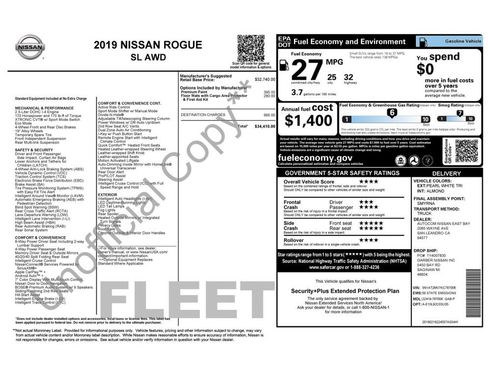Used 2019 Nissan Rogue SL AWD/4WD image 6