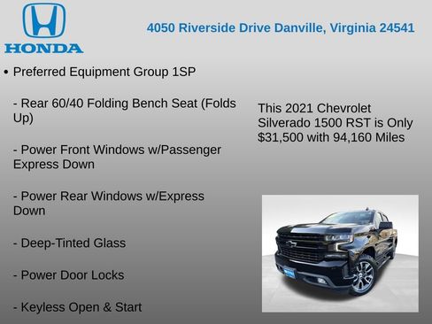 Used 2021 Chevrolet Silverado 1500 RST w/ Z71 Off-Road Package image 7