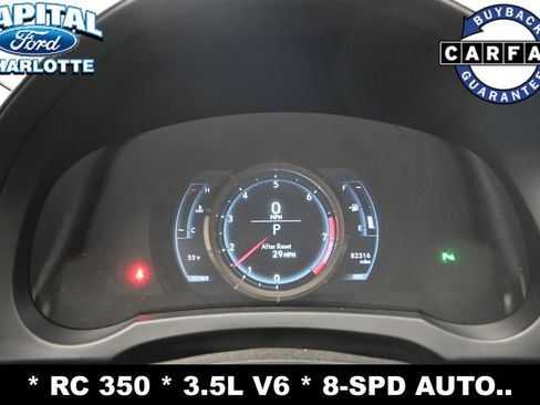 Used 2015 Lexus RC 350 w/ F Sport w/Summer Tires RWD image 11