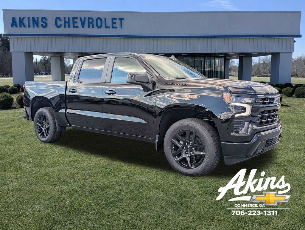 New 2026 Chevrolet Silverado 1500 RST w/ Dark Appearance Package AWD/4WD image 1