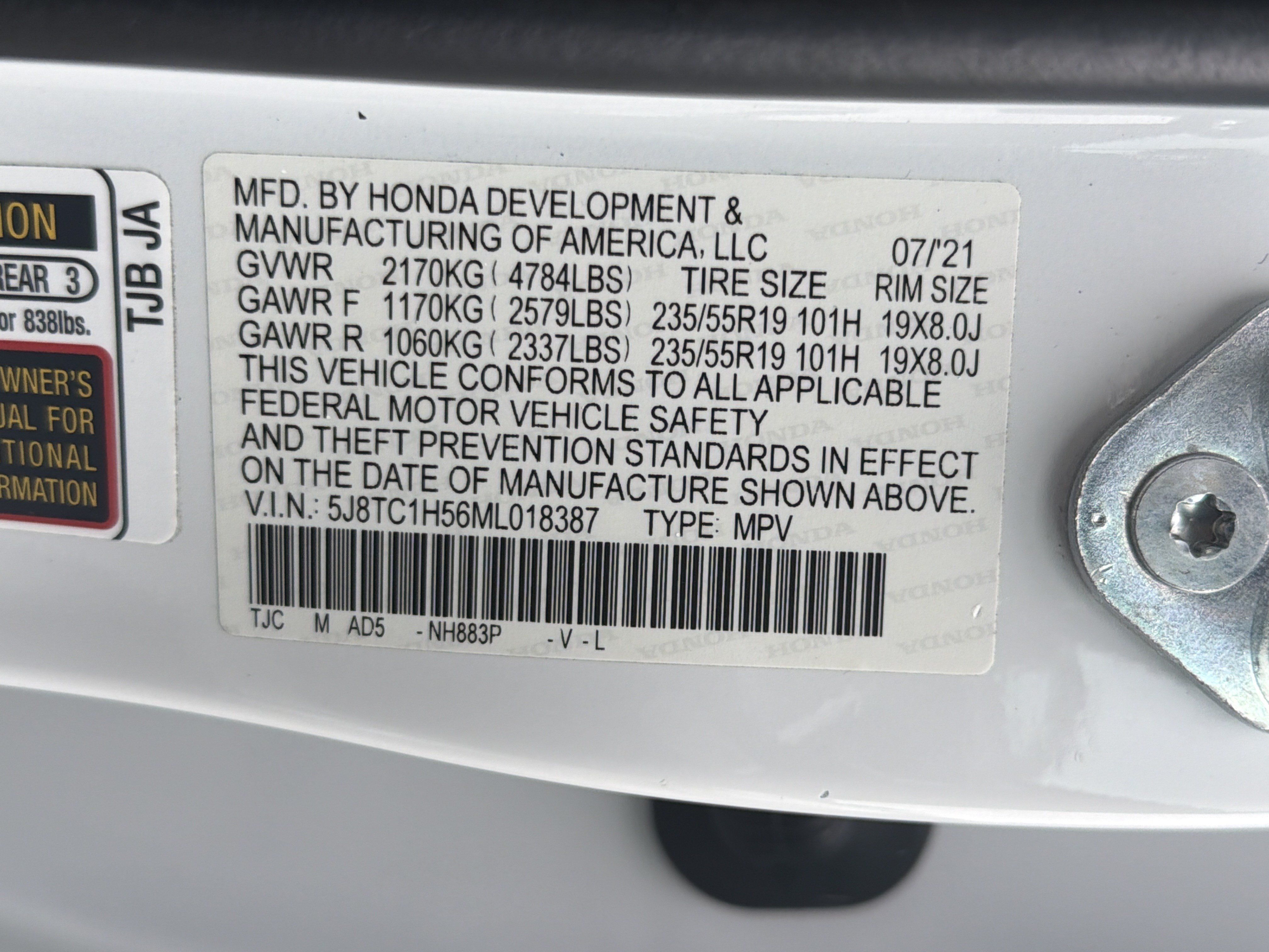 Used 2021 Acura RDX w/ Technology Package FWD image 32