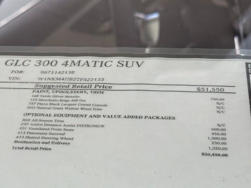 New 2026 Mercedes-Benz GLC 300 4MATIC image 18