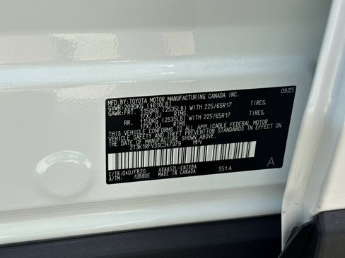Used 2025 Toyota RAV4 LE FWD image 36