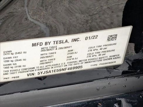 Used 2022 Tesla Model S AWD/4WD image 17
