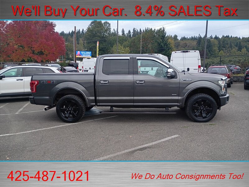 Used 2015 Ford F150 Platinum w/ Equipment Group 701A Luxury AWD/4WD image 6