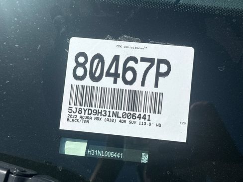 Used 2022 Acura MDX FWD image 3