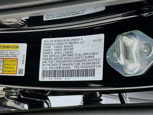 New 2026 Honda Accord Touring image 27