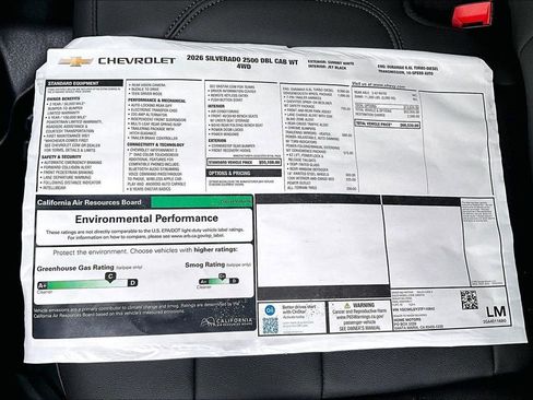 New 2026 Chevrolet Silverado 2500 W/T image 13
