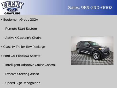 Certified 2022 Ford Explorer XLT w/ Equipment Group 202A AWD/4WD image 12