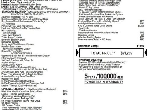 Used 2023 RAM 2500 Laramie image 2