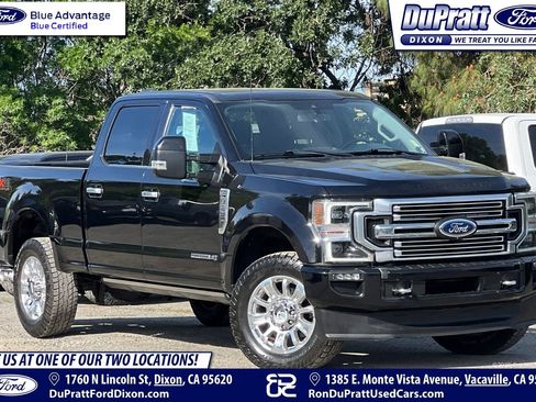 Certified 2022 Ford F250 Limited w/ FX4 Off-Road Package AWD/4WD image 1