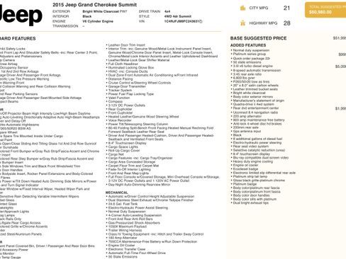 Used 2015 Jeep Grand Cherokee Summit w/ Platinum Series Group image 5