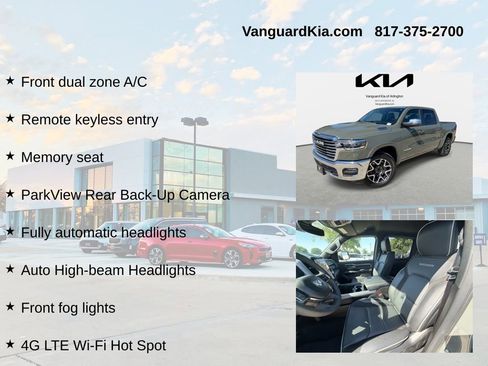 Used 2026 RAM 1500 Laramie AWD/4WD image 12