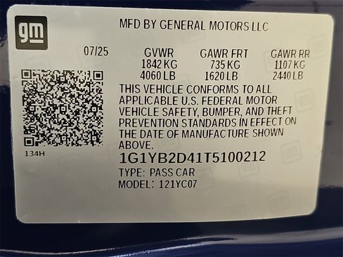 New 2026 Chevrolet Corvette Stingray Preferred Cpe w/ Z51 Performance Package image 30