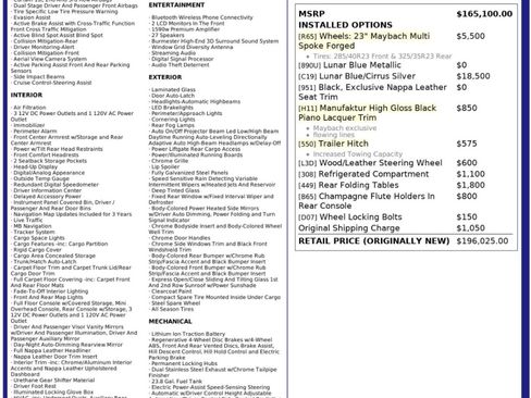 Used 2022 Mercedes-Benz Maybach GLS 600 4MATIC image 92