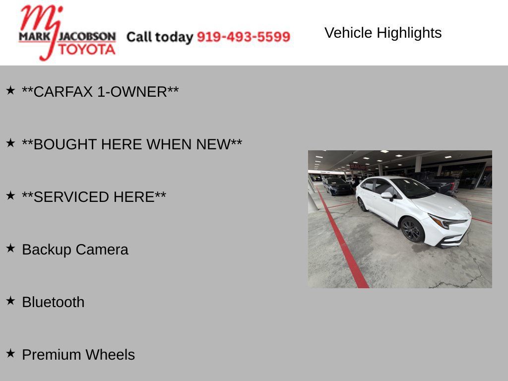 Used 2024 Toyota Corolla SE FWD image 6