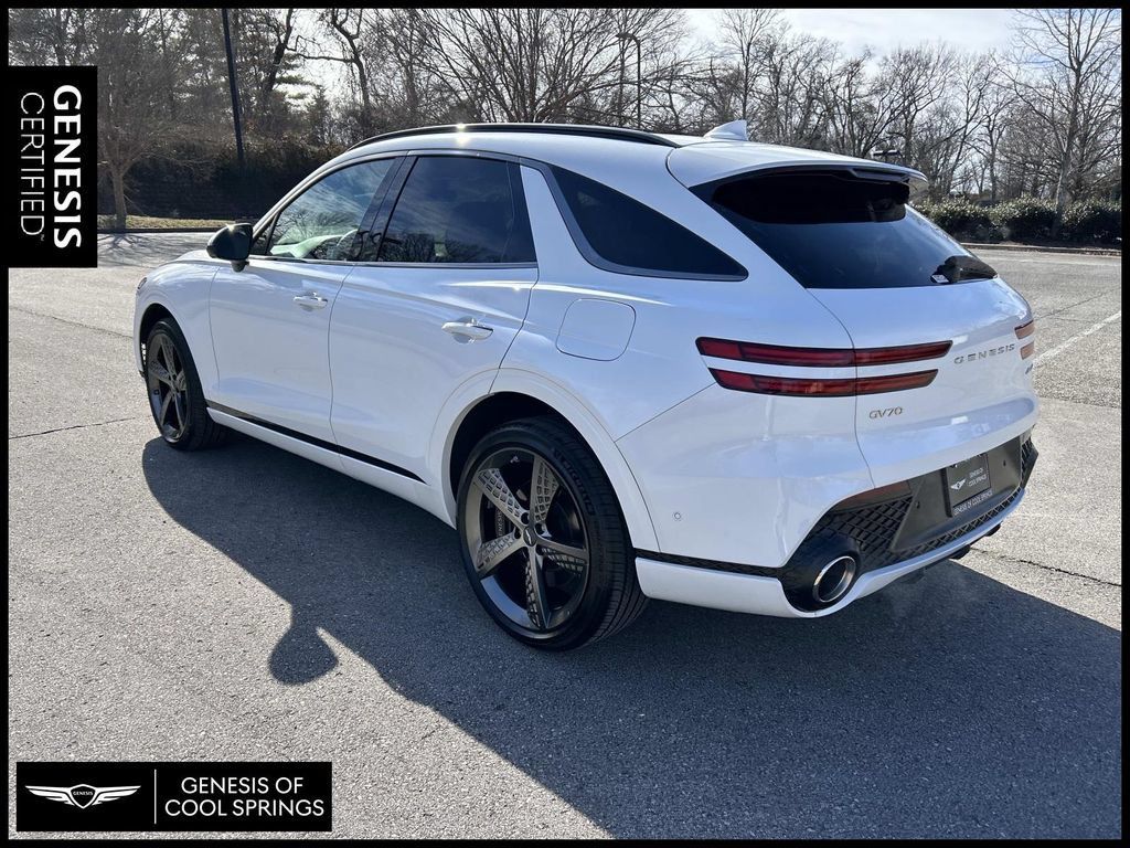 Used 2025 Genesis GV70 3.5T Sport w/ Sport Advanced Package AWD/4WD image 5