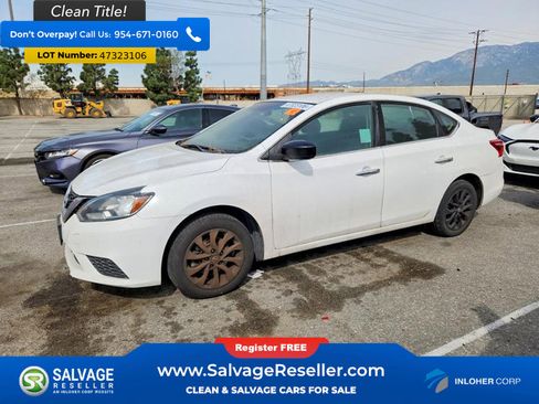 Used 2018 Nissan Sentra S w/ S Midnight Style Package image 1