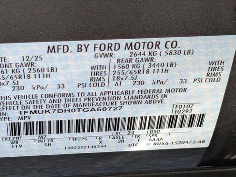 New 2026 Ford Explorer Active w/ Active Comfort Package image 16